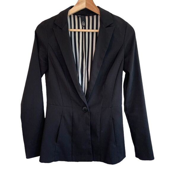 LBK Black One Button Blazer - Picture 1 of 6